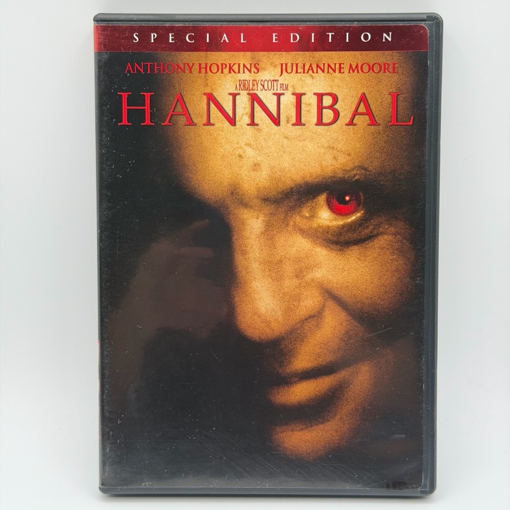 Hannibal (DVD, 2001, 2-Disc Set) Special Edition - Anthony Hopkins & Julianne